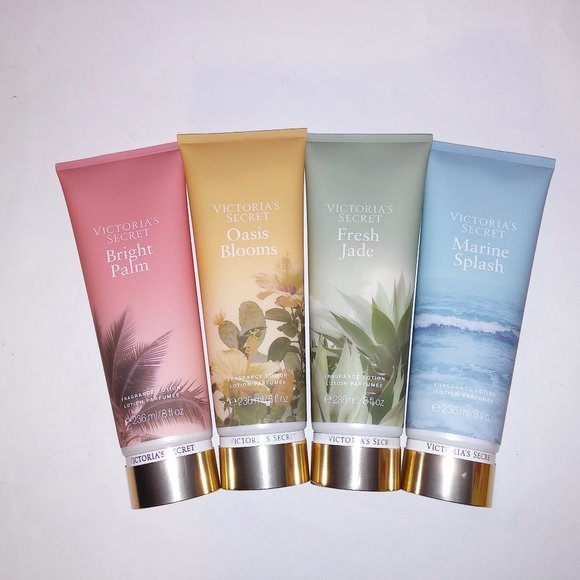 Set of 4 Victoria Secret Fragrance Lotion‎